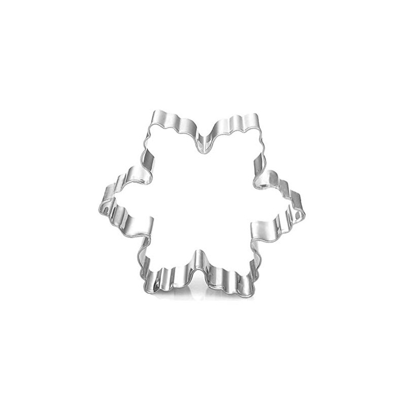WDYJMALL Snowflake Cookie Cutter Stainless Steel