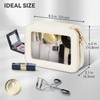 Prite Prite Clear Makeup Bag Cosmetic Organizer Case Waterproof Travel