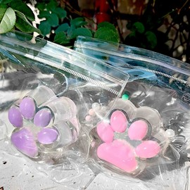 Pack of 3 Cat Paw Squishy, Taba Squishy Paw, Cat Paws Squishy, Squishy Prote, New Squeeze Toy, Cat Paws Squeeze Toy, Funny Cute Soft Funny Squeeze Anti-Stress Ball