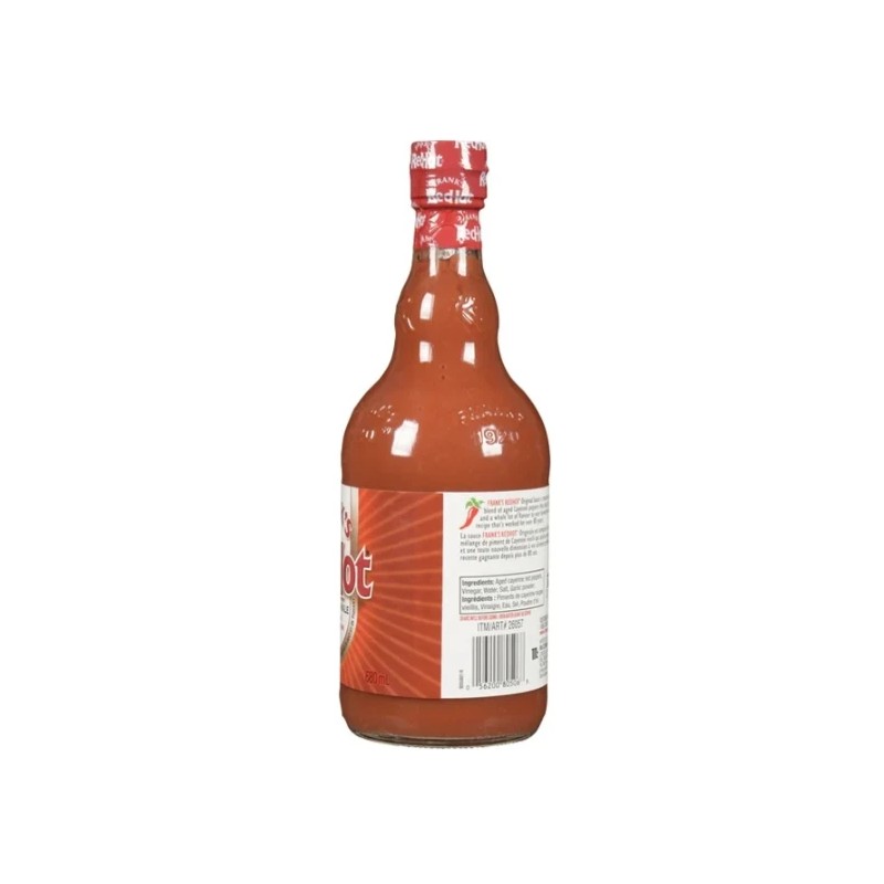 Frank's RedHot, Hot Sauce, Original, 680mL (Imported from Canada)