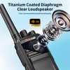 Maycall MC-528 6 Pack Walkie Talkies with Earpiece, Portable FRS