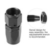 X AUTOHAUX 4pcs AN8 Straight 2pcs AN8 90 Degree Swivel
