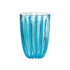 Guzzini Dolcevita Set of 4 Tumblers Turquoise Modern Organic Plastic