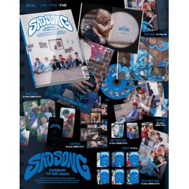 P1Harmony SAD SONG 7th Mini Album with Tracking P1H (Standard D Version)