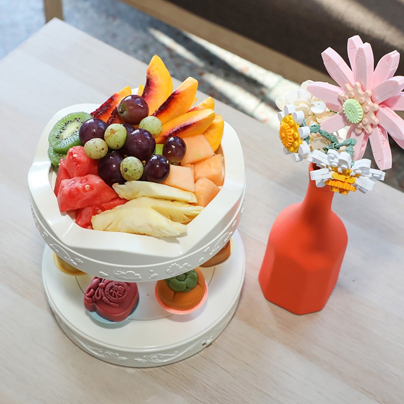 Rotary Dessert Machine Beautiful Automatic Rotating Dessert Display Stand for