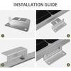 HQST Solar Panel Mounting Brackets with Nuts and Bolts Set