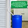 Rainwater Collection System-Rainwater Collection Diverter Connector System-Raindrop Rainwater Colander Kit
