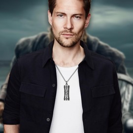 OIDEA St Michael Urn Necklace for Ashes: Archangel Michael Ashes Necklace Memorial Keepsake Cremation Jewelry for Human Ashes Amulet Protection Catholic Jewelry for Men Women