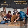 ZenChalet ツリーオブライフ 500ピース 木製ジグソーパズル 大人用 ユニークな形のピース 丈夫な木製構造 誕生日ギフト ゲームナイト 家族のプレゼントに最適