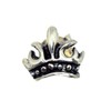 [Silver 925] 片耳 Earrings Punk Rock Gothic Crown Men's Women's;