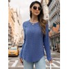 MixShe Womens Sweaters Long Sleeve Shirts for Women Tunic Tops