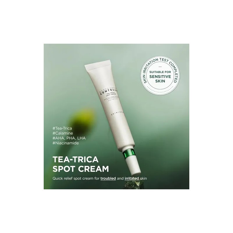 Skin1004 Tea-trica Spot Cream, Tratamiento Localizado Con Ce