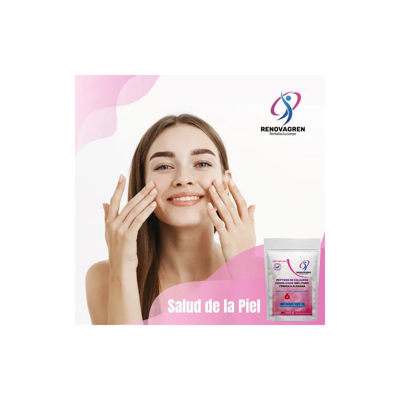 Péptidos Colágeno Aleman Hidrolizado 100% Puro En Polvo 250g