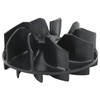 Yctze Leaf Blower Fan Black ABS Leaf Blower Vacuum Part