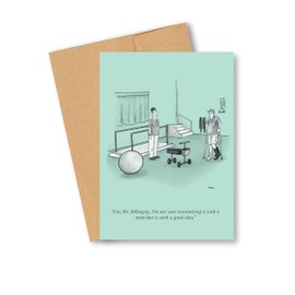 BounceBack Get Well Card: Perfect for Injury and Surgery Recovery, Funny, Caring, Thoughtful, and More (Mini-Bar Scooter)