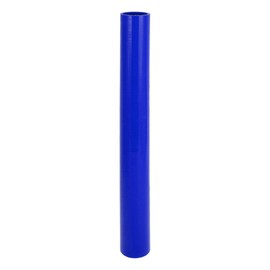 X AUTOHAUX X AUTOHAUX 1 Pcs 45mm/1.77" ID 500mm/19.69" Length 0 Degree Blue Car Silicone Hose Coolant Hose Universal