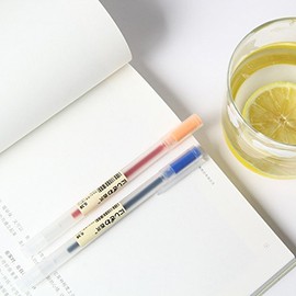 12 Pcs/lot Gel Pen 0.5mm fine Colour Ink Pen Maker Pen School Office Supply Muji Style 12 Colours