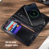 CAEDSILK, Men’s Wallet with Wireless Charging & Built-in Power Bank,