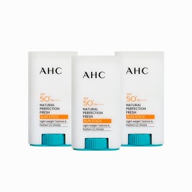 AHC Natural Perfection Fresh Sun Stick 17g, 3 units Fresh 17g, 3 units / AHC 내추럴 퍼펙션 프레쉬 선스틱 17g, 3개 프레쉬 17g 3개