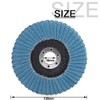 17Pcs 4inch Flap Discs & Grinding Polishing Wheel Cut Off