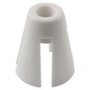LQ Industrial 10PCS White Plastic Coil Claw Thread Spool Cone