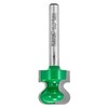 Trend CraftPro Drawer Pull Router Cutter Bit, 1/4 Inch Shank,
