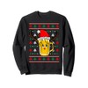Reindeer Funny Reindeer Beer Christmas Xmas Sweatshirt