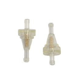 15pcs 1/4 inch Fuel Line Small Engine Inline Carb Fuel Gas Filters Compatible with Motorcycle Dirt Bike Scooter ATV UTV Snowmobile