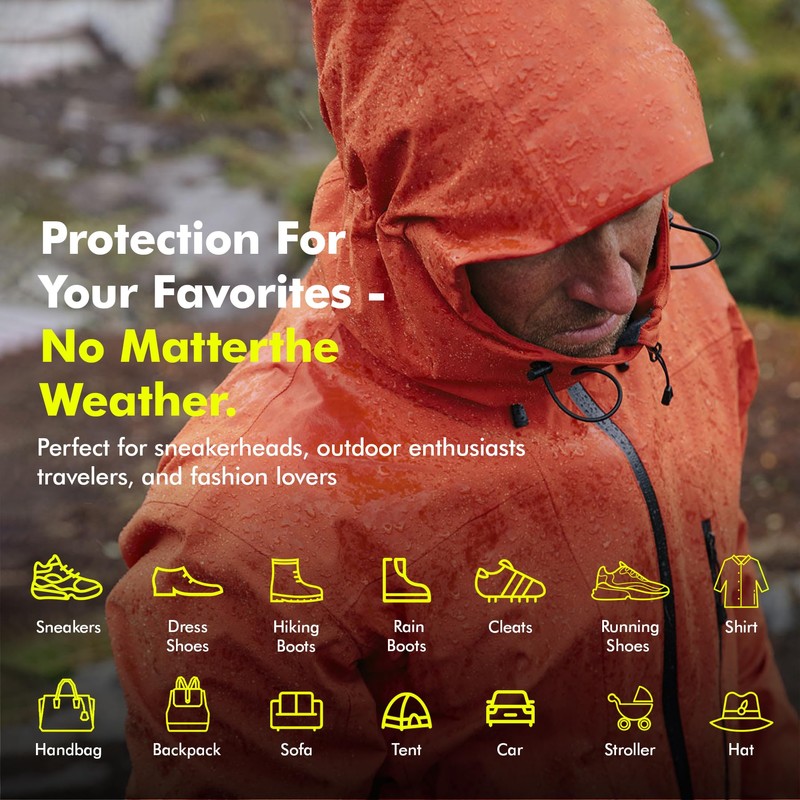 MOYAMUTU Shoe Protector Spray: Rain Stain Dirt Waterproof Shoe Spray,