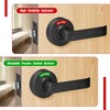 Aglehome Bathroom Indicator Privacy Door Lock, Vacant Occupied Bathroom Lock,