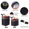 Ginsco 3 Gallons Open-Top Car Trash Can, Large Capacity Hanging