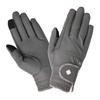 LeMieux Unisex Classic Leather Riding Gloves in Brown - Breathable