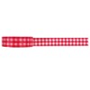 Wrapables Plaid Pattern Japanese Washi Masking Tape - Red Plaid