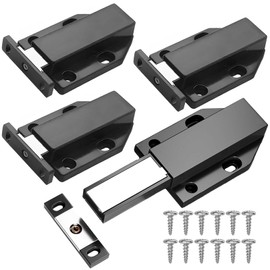 Xdealcozyxc 4 Pcs Magnetic Push to Open Door Catches Latch