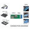 ChenYang CY USB 3.0 Type A Female Dual Side to