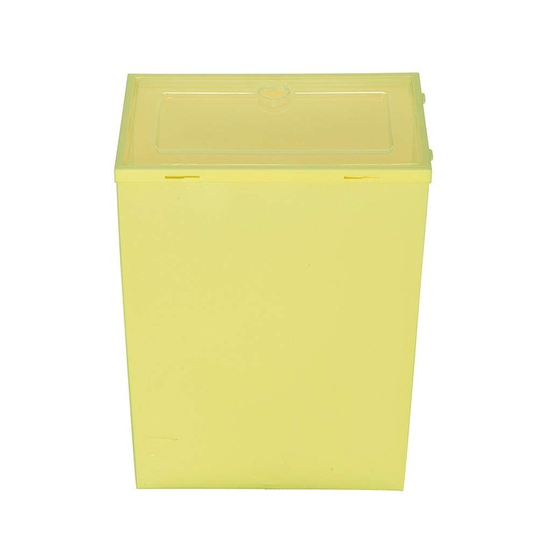 QUINTRA Shoe Organiser, Foldable, Stackable, Shoe Storage, Plastic, Transparent, 1