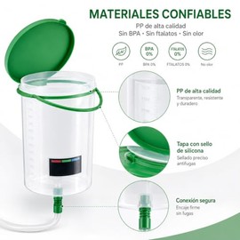 Enema Ducha XL 220 ml de Silicona Suave y Flexible - Pera de Limpieza Corporal Reutilizable - Kit de Higiene Personal que No Guarda Olores