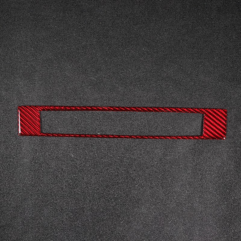 Left Drive Car Center Control Frame Carbon Fiber Decoration Fit