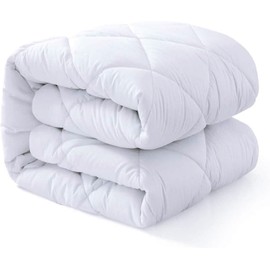 PORTER AND LAMBERT Quilted Mattress Protector - 4ft Small Double 122 x 190 x 30 cm Approx Deep Fitted Cover Easy Care Non Allergenic & Anti Dustmite Luxury Bedding Look