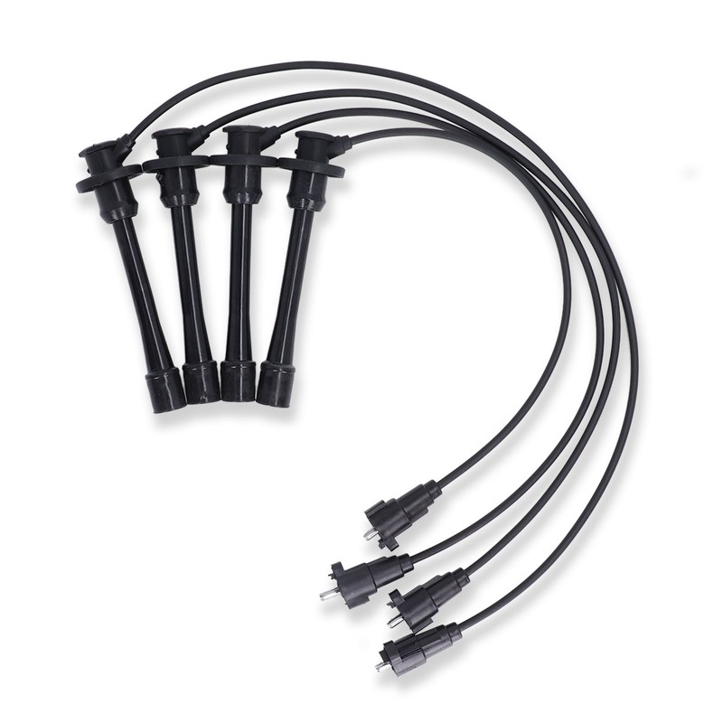 4pcs Spark Plug Wire Set 90919‑22387 Ignition Cable Kit Replacement