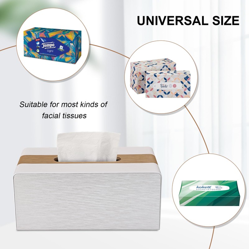 LADSTAG Cosmetic Tissues Box Tissue Box Tissue Box Tissue Box