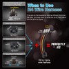 Partsam 2PCS Rectangle H6054 LED Headlights 5x7 7x6 Headlamp Hi/Low