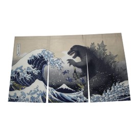 Forkart Godzilla Noren (Noren) Thirty-six Views of Weidake Large Kaiju No Figure Generation