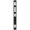 Johnson Level & Tool 3824 Magnetic Professional Aluminum, 24", Black,