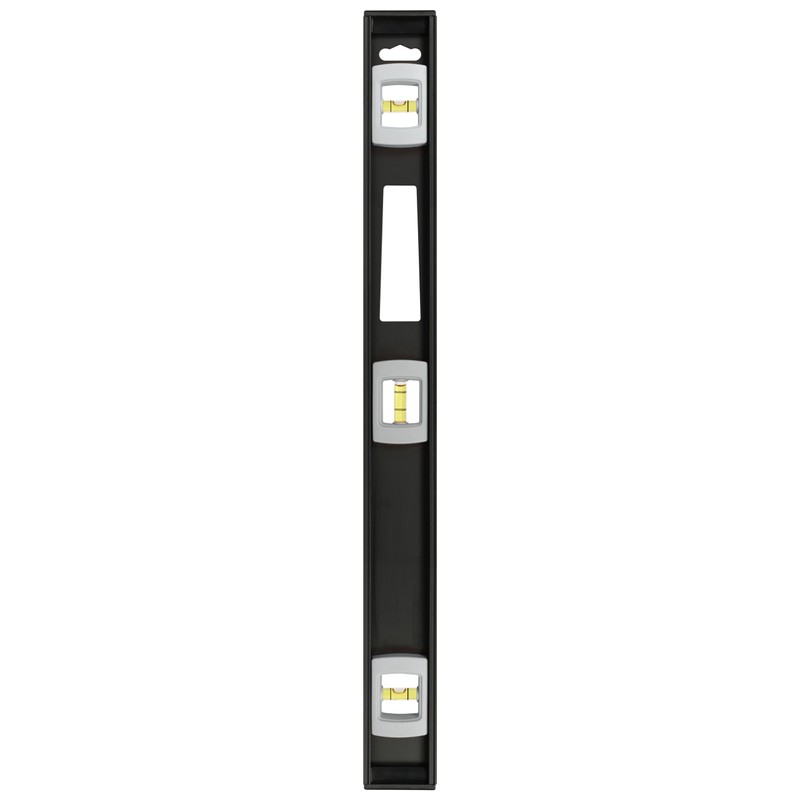 Johnson Level & Tool 3824 Magnetic Professional Aluminum, 24", Black,