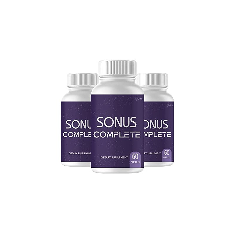 (3 Pack) Sonus Complete - Sonus Complete Tinnitus Support Supplement