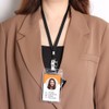 3 Pack Neck Lanyard with ID Badge Holder, Office Strap