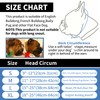 Short Snout Dog Muzzle- Adjustable Bulldog Muzzle Breathable Mesh Dog