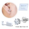 2 Pack Self Ear Piercing Gun Earring Disposable Ear Stud