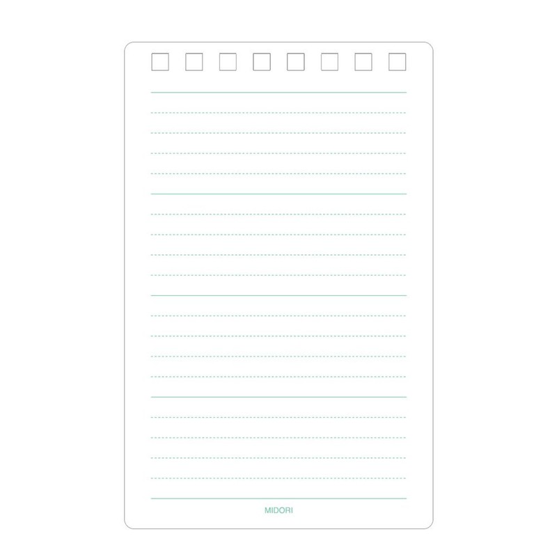 ミドリ ダイヤメモ<M> 黒19002011